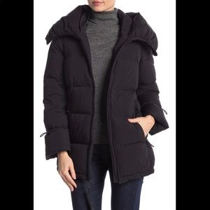 Cole Haan Quilted Hooded Puffer Coat